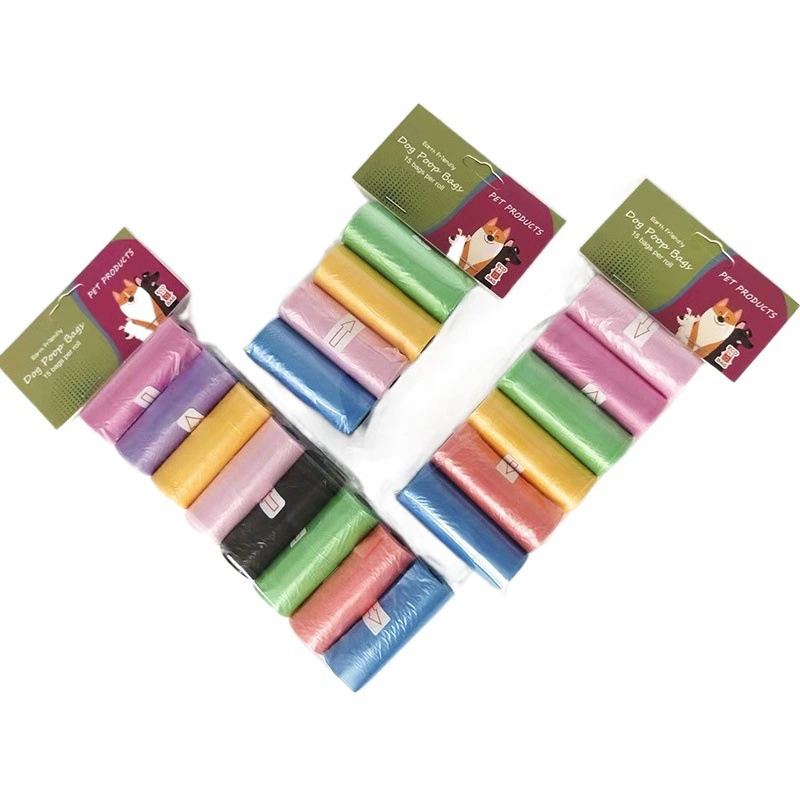 Фабрика прямые поставки ПЭТ стул мешок Смешанная точка сломанный портативный собака экскрементов мешок из прогулки Собаки домашнее животное мешок для мусора