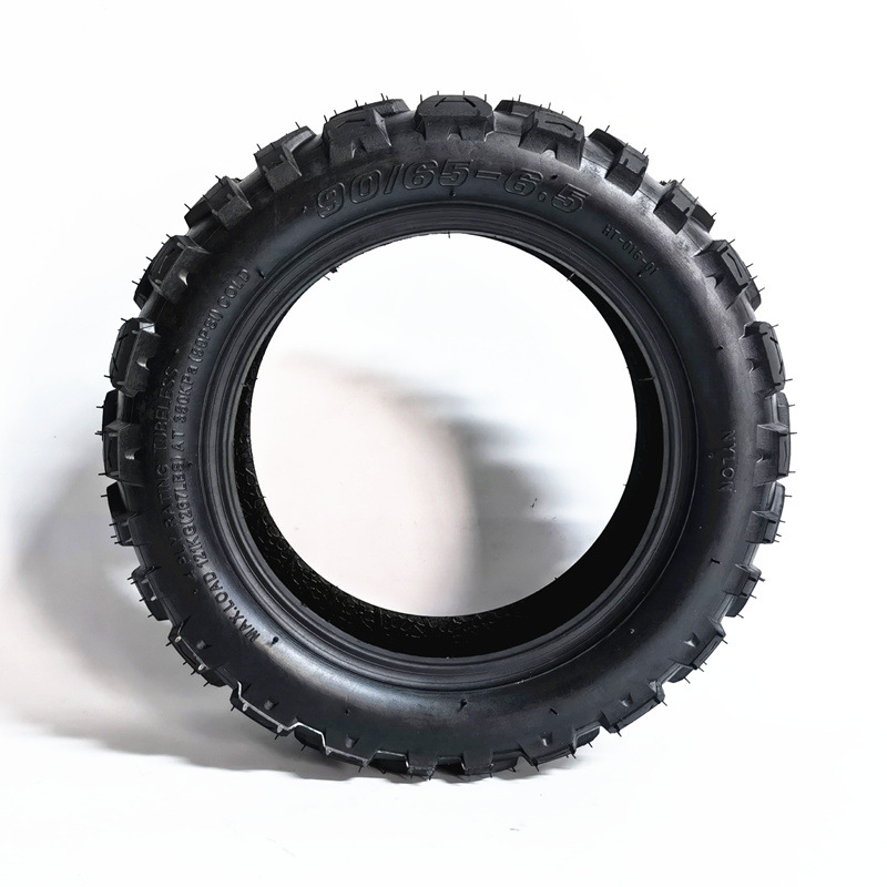 11-inch replacement electric scooter inflatable tire 90/65-6.5 off-road pattern extra thick vacuum tire