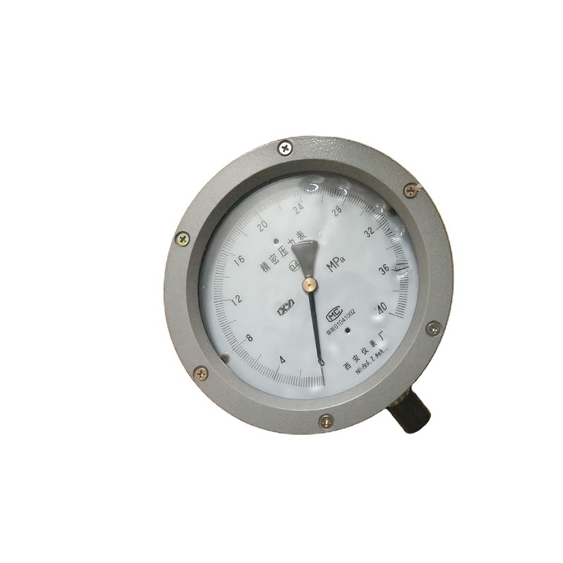 耐震压力表YBN-150。4-20MA输出信号压力表耐磨