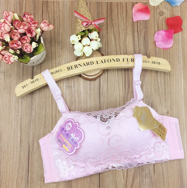 Топ-бюстье Tube Top Bra (Shengping) кружевная вязка, лёгкая поддержка, размеры 70A–85B