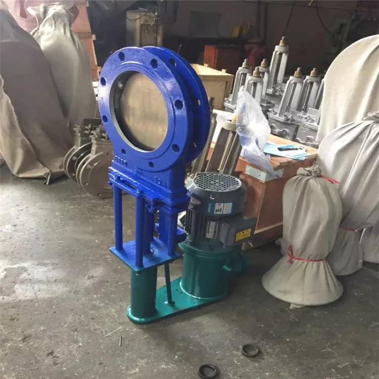 DMZ273W-10P DMZ273Y-10P 矿浆 污水不锈钢电液动刀闸阀 插板阀