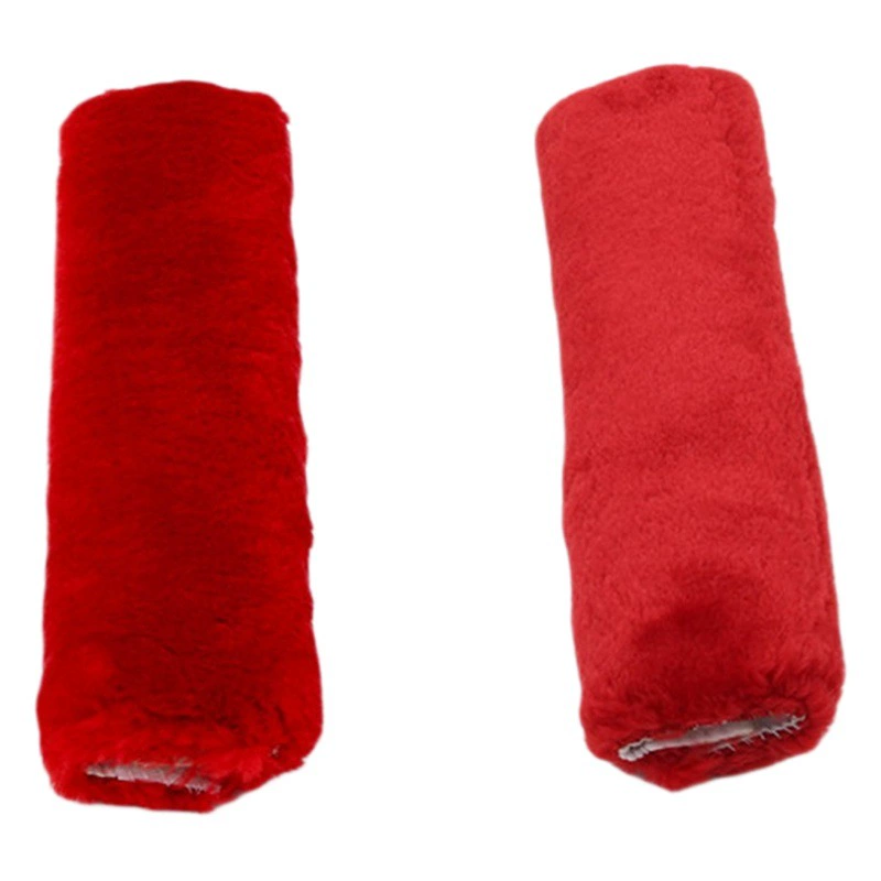 Универсальные плюшевые ремни для защиты плеч в автомобиле, защитные ремни для вождения, пара защитных ремней для автомобиля, оптом