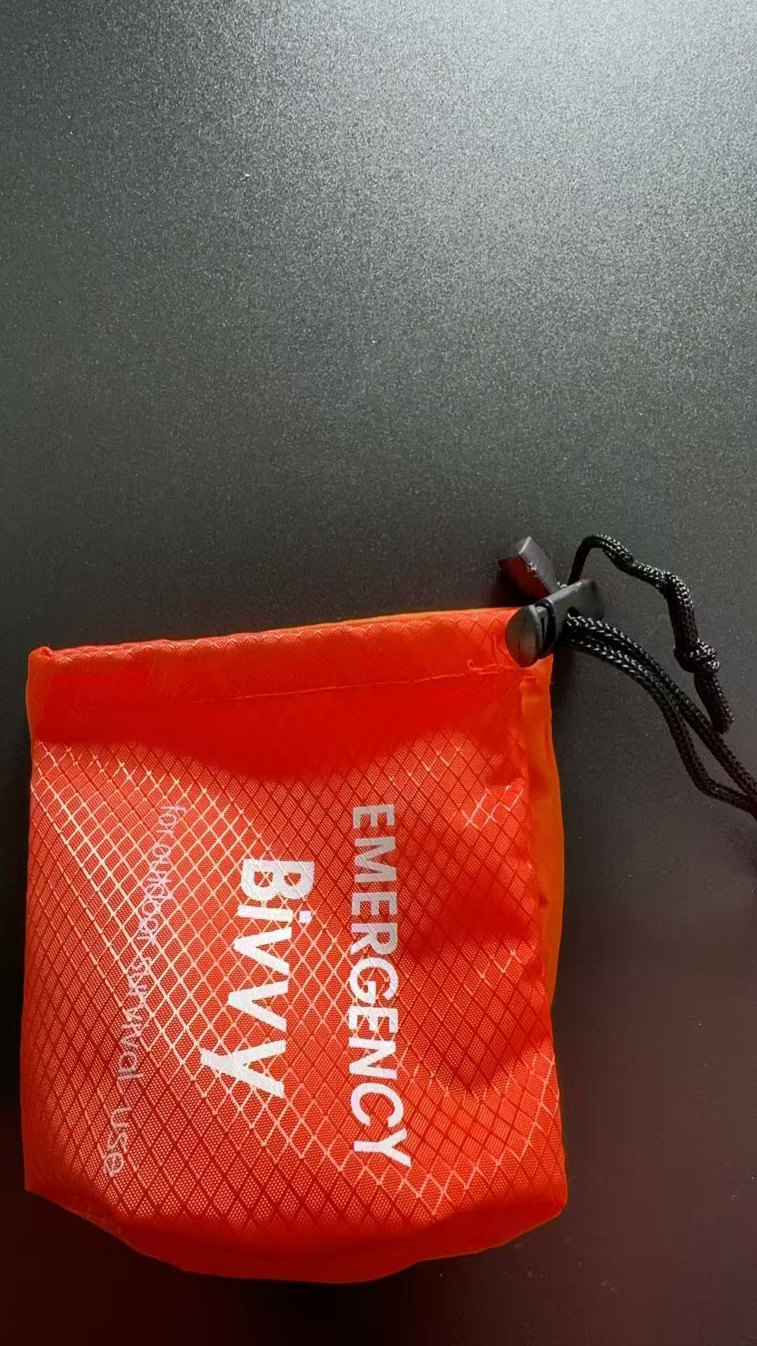 작은 오렌지색 수납 파우치 (파우치 단품)