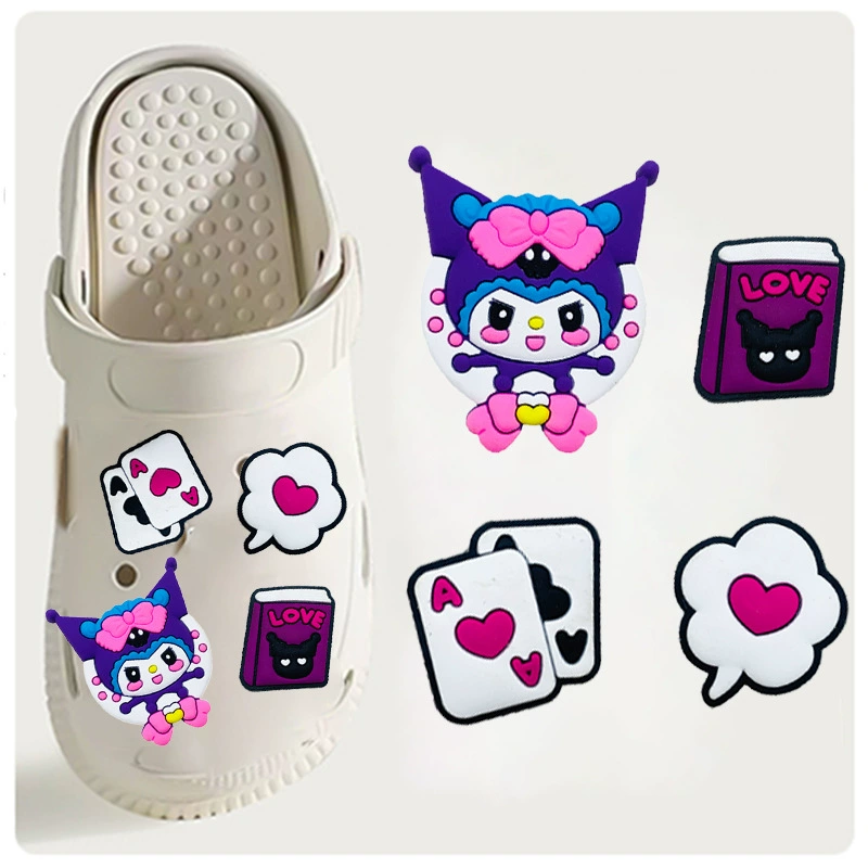 Новые кулуми мультяшные украшения обуви пряжки дырки обуви аксессуары хочу аксессуары дырочки обуви обуви обуви декоративные туфли пряжки