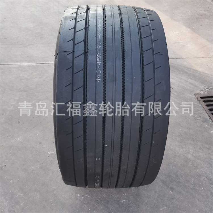 供应拖车轮胎445/45R19.5钢丝卡车牧场搅拌机捆草机轮胎可配钢圈