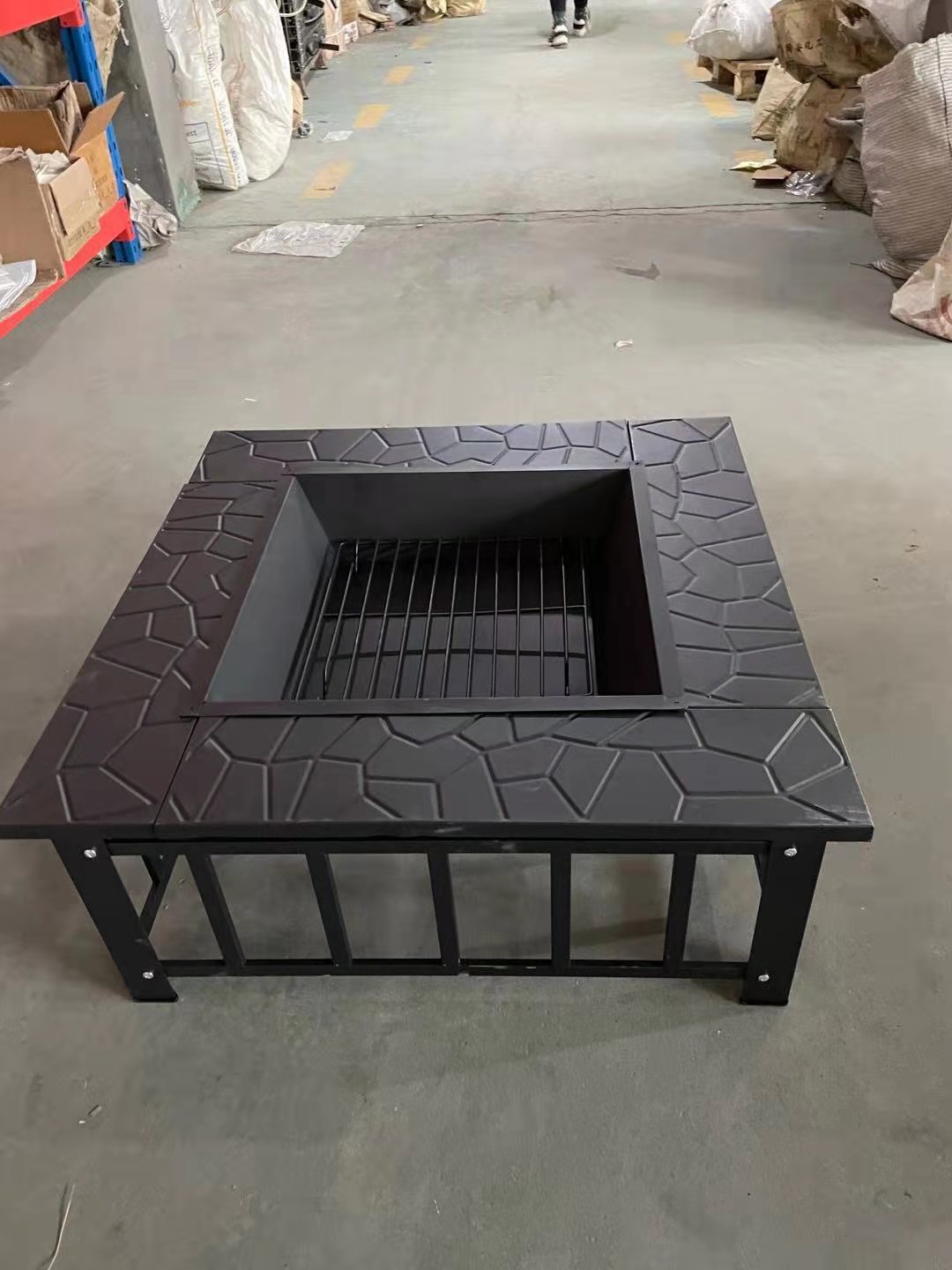 Suministro directo de fábrica Villa balcón barbacoa parrilla yarda fiesta barbacoa estufa patio al aire libre picnic barbacoa parrilla