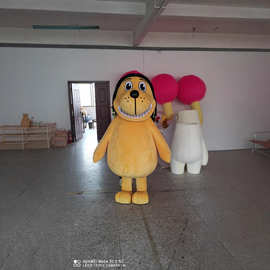 高端泡沫雕刻人偶 舞台道具服装动漫行走人偶毛绒玩具人穿人偶服