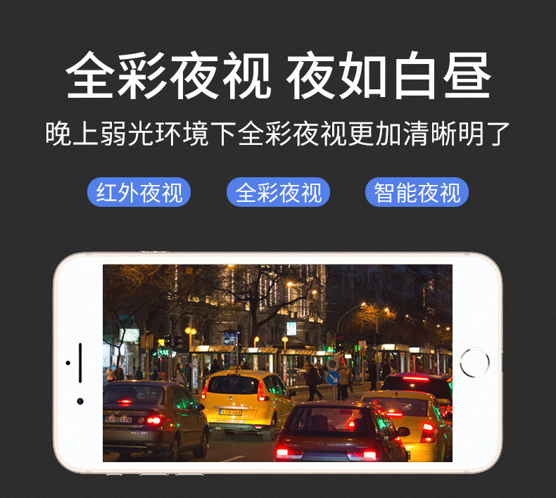 摄像头网络无线WiFi智能室外高清家用安防360全景摄像头