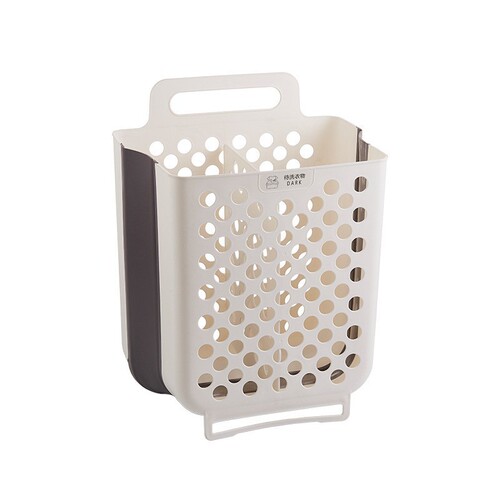 Dirty clothes basket dirty clothes storage basket household wall-mounted laundry basket bathroom bathroom clothes folding dirty clothes basket