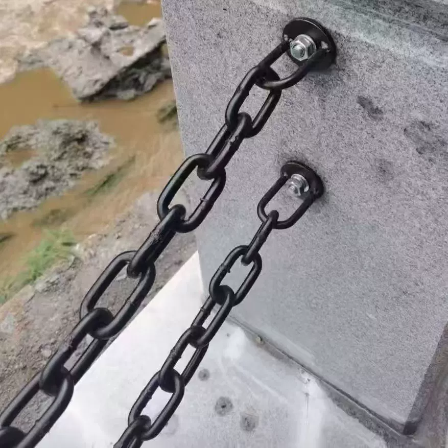 生产加工各种河道防护链条护栏链 镀锌铁链 公园装饰链 起重链条