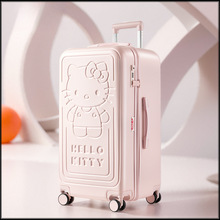 凯蒂猫KT行李箱女学生可爱粉色拉杆箱猫多功能大容量kt猫行李箱