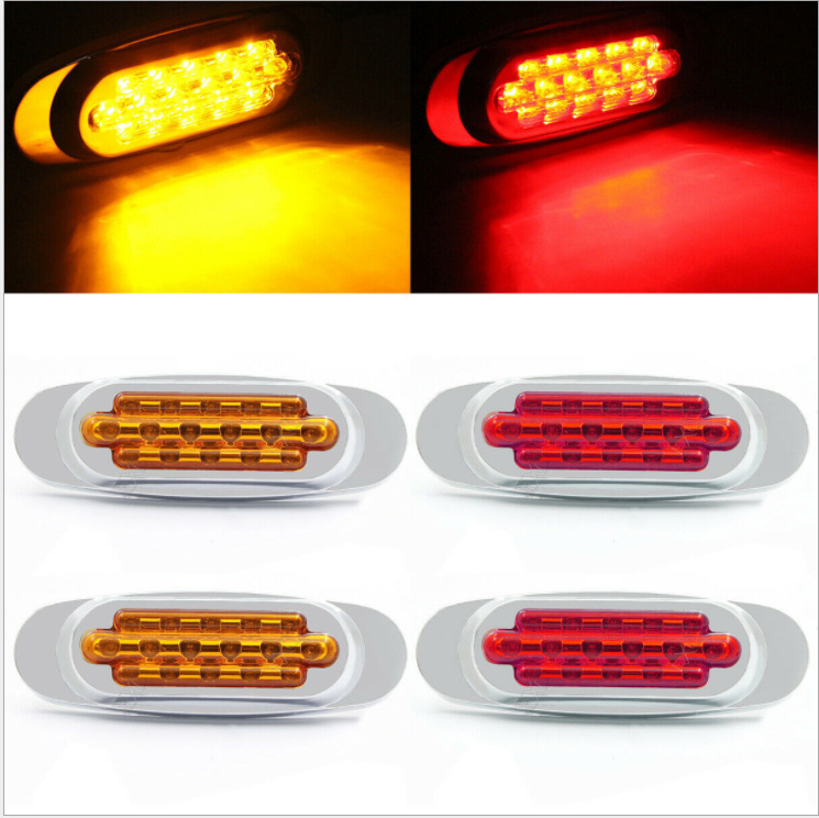 Spot Cross-Border Corner Side Marker Led Light Contour Light Truck Trailer Bus 12V 24V