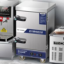 全自动智能蒸饭柜商用蒸饭柜蒸箱食堂蒸饭车蒸箱家用燃气米饭馒头