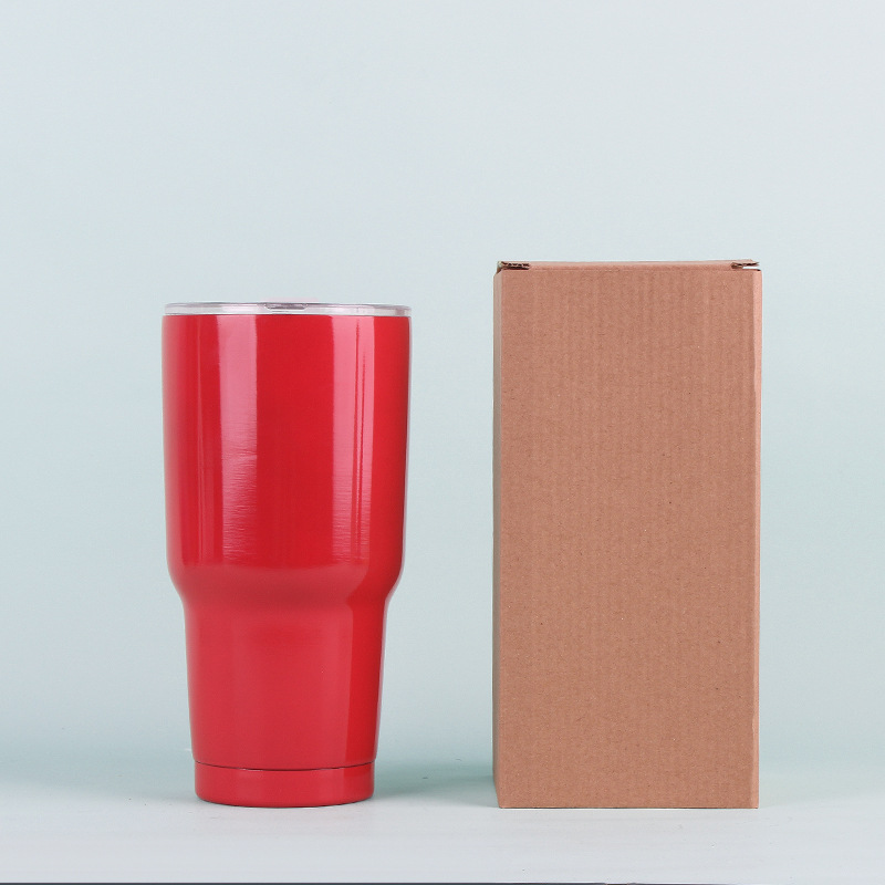 Suministre la taza portátil europea y americana del helado de 30oz 304 taza del aislamiento del vacío del coche taza de cerveza de la cola de la taza del coche de la custodia fría image 13