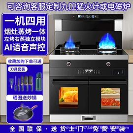 燃气灶具;抽油烟机;烟灶消套装