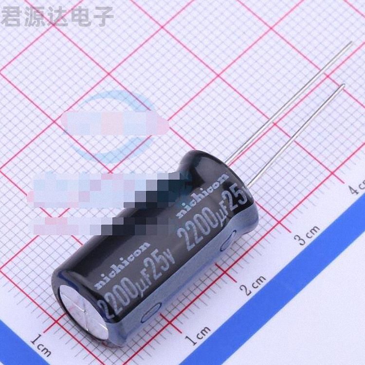 UHV1E222MHDAZX描述2200uF 25V电解电容器