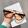 Fashionable brand sunglasses, retro mask, Korean style, European style, internet celebrity, fitted