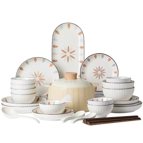 Japanese ceramic soup bowl for home use