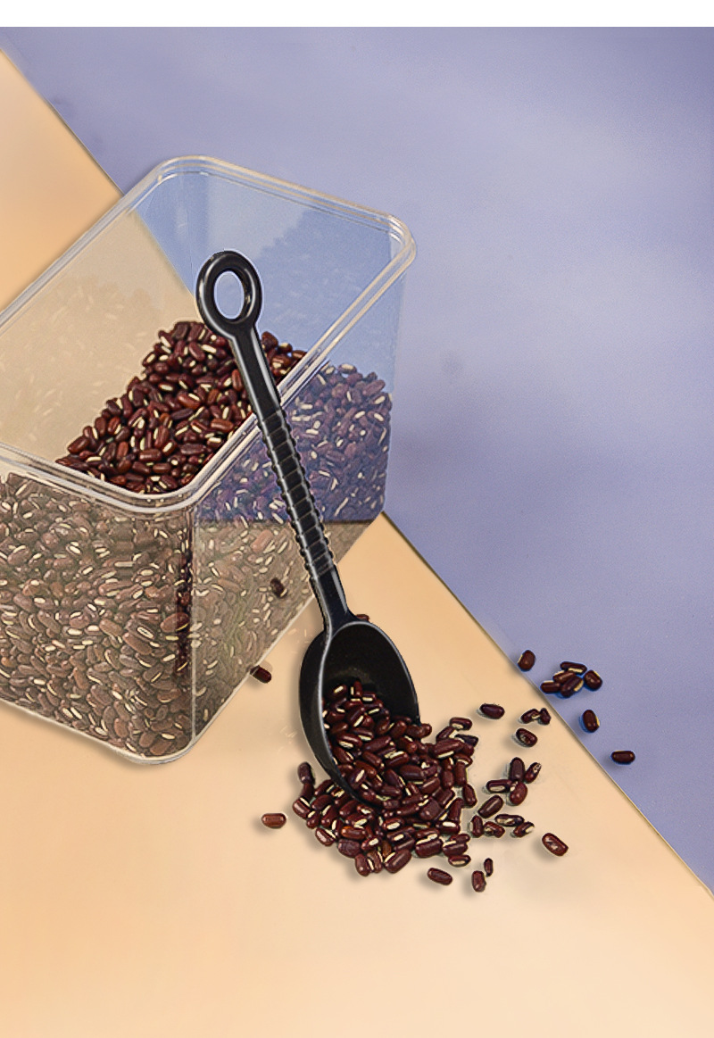 Plastik meyve tozu kaşığı kahve süt tozu baharat kaşığı süt çay dükkanı özel ölçüm kaşığı 10g ölçüm kaşığı ons kaşık