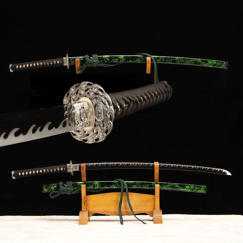 Foreign Trade Wholesale Longquan Yifeng 1060 Steel White Steel Weapon Anime Forged Samurai Weapon Enma One Piece Unsharpened Foreign Trade Wholesale Longquan Yifeng 1060 Steel White Steel Weapon Anime Forged Samurai Weapon Enma One Piece Unsharpened