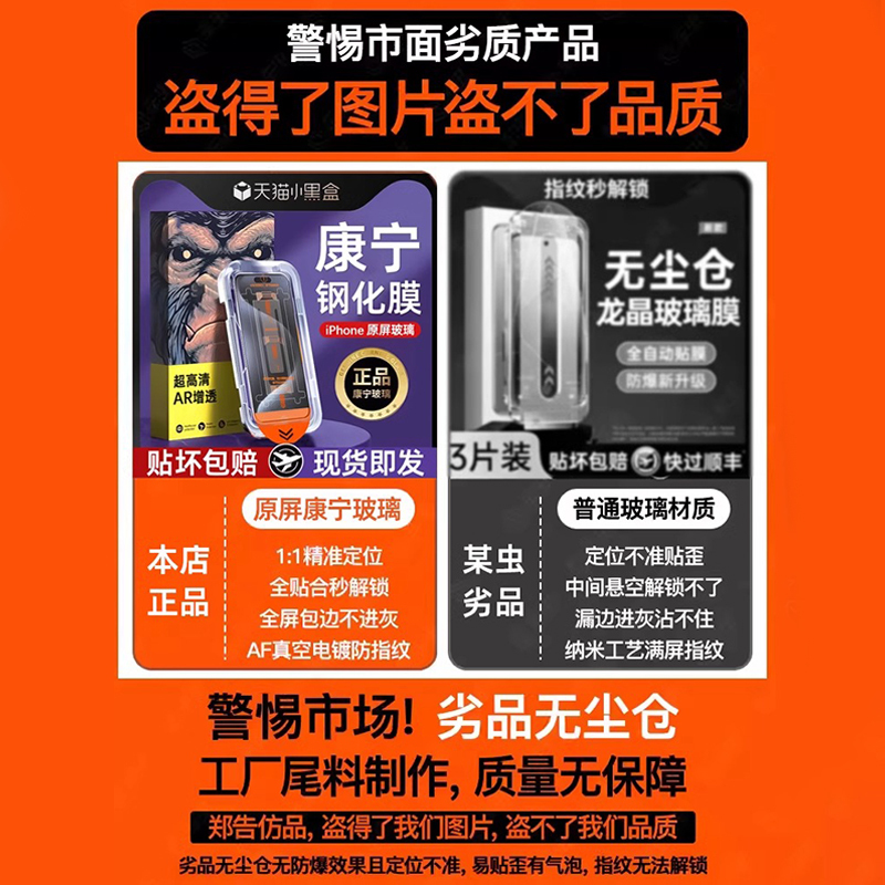 コーニング製 Apple 13 強化ガラスフィルム 16/15promax のぞき見防止 14 フルスクリーン 無塵倉庫製 携帯電話フィルム iPhone|undefined