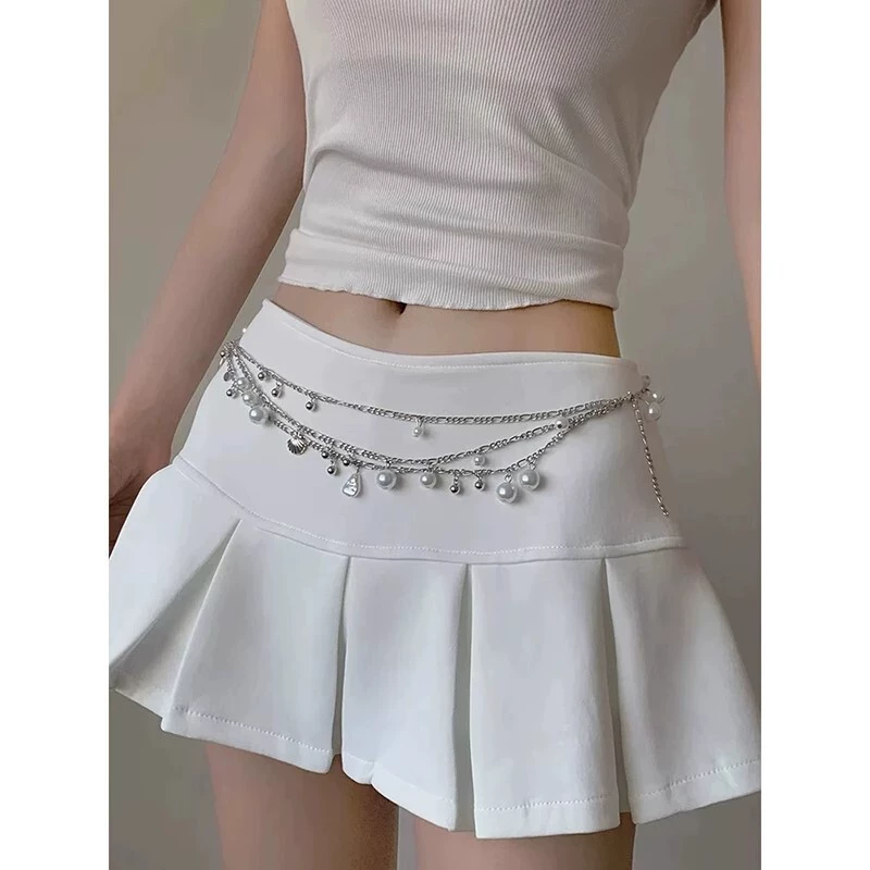 Новая трансграничная ретро-цепочка на талию с бабочкой, женская декоративная универсальная летняя юбка, платье, аксессуары для пояса