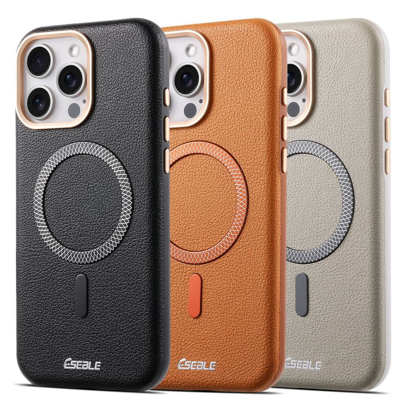 Suitable for Apple 17Magsafe Magnetic All-Inclusive Leather Case 17Promax Pure Color Business Luxury Mobile Phone Case Suitable for Apple 17Magsafe Magnetic All-Inclusive Leather Case 17Promax Pure Color Business Luxury Mobile Phone Case