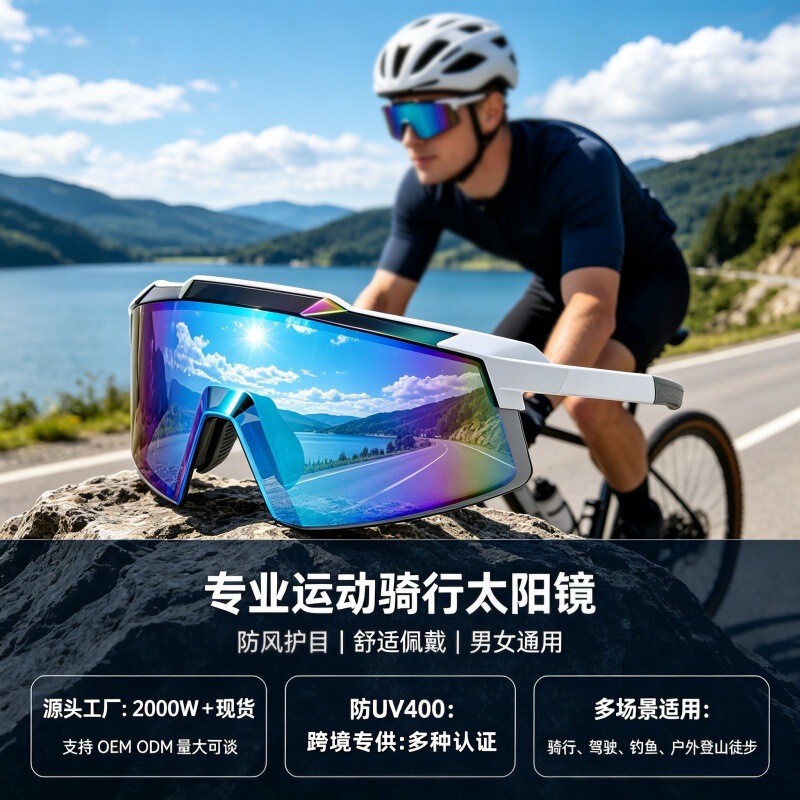 Cool Cycling Glasses, Anti-Uv, Road Bike Windproof Sunglasses, Outdoor Sports Sunglasses Wholesale Cool Cycling Glasses, Anti-Uv, Road Bike Windproof Sunglasses, Outdoor Sports Sunglasses Wholesale
