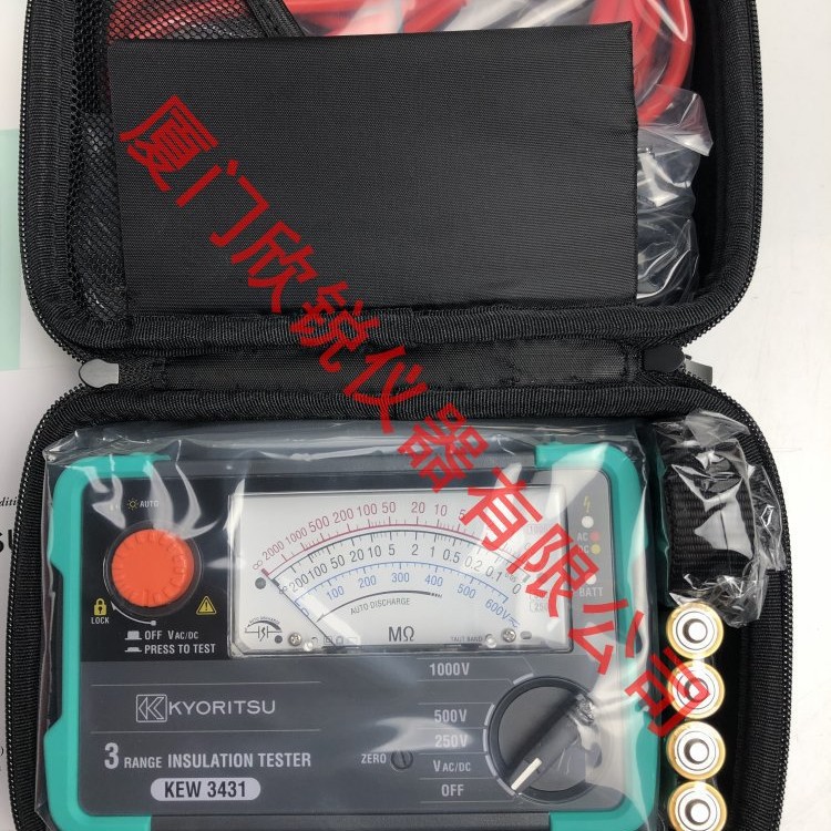 KEW3432日本克列茨兆欧表绝缘电阻仪数字式摇表共立电阻仪KEW3432