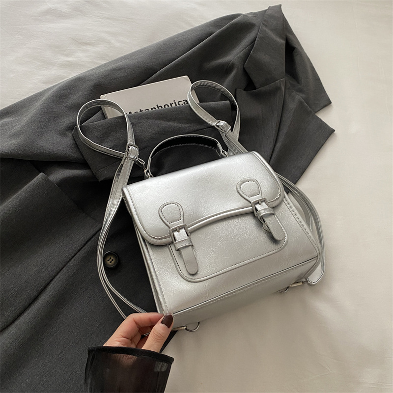 Bolsa de hombro de clase de estudiantes para mujeres 2024 estilo coreano de moda maletín de estilo académico nicho simple bolso de mujer diagonal