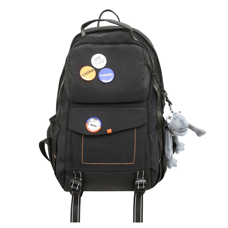 Mochila de marca de moda Mochila de viaje simple de gran capacidad para hombres Casual japonés estudiante de secundaria estudiante de secundaria estudiante universitario mochila escolar