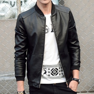 Special offer-spring autumn and winter new men's leather jacket jacket coat texture soft fashion men's leather