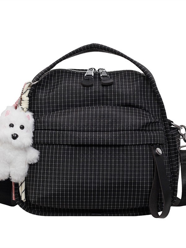 Casual bolso de mano ligero para mujeres 2026 nueva moda bolso de nylon cuadrado de viaje ocio mochila de hombro