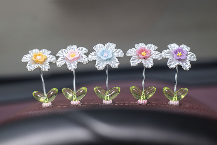 Floral Car Ornament 4