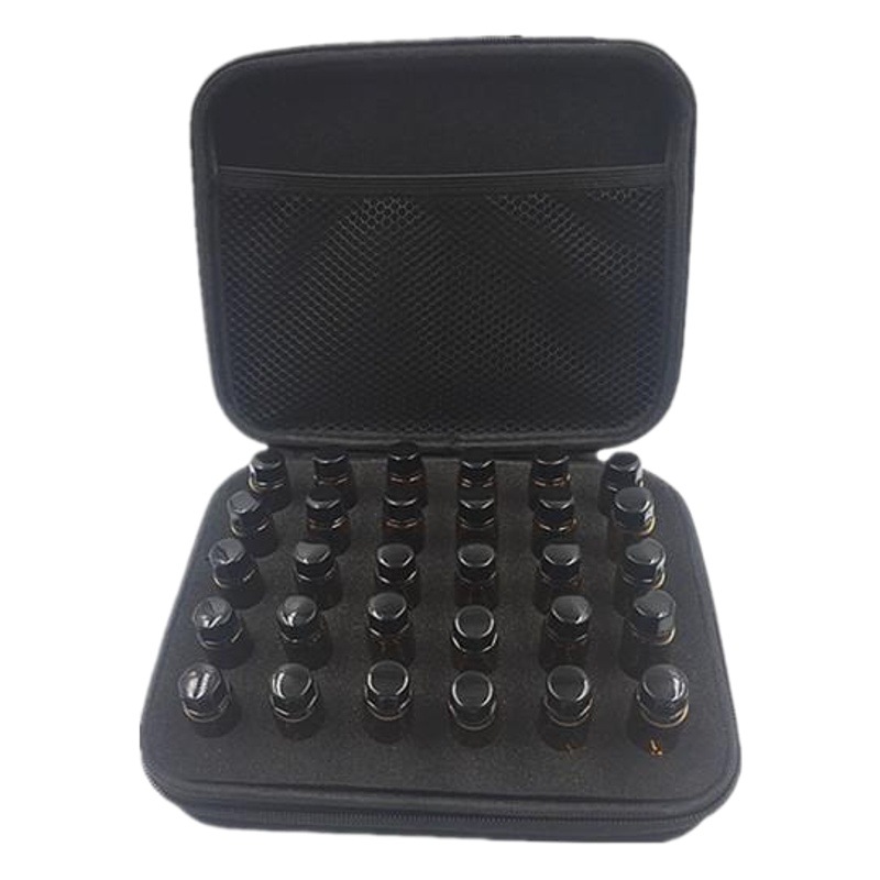 Fábrica en stock al por mayor bolsa de almacenamiento de aceite esencial 30 rejilla 5ML/10ML/15ML bolsa de almacenamiento de viaje a prueba de golpes bolsa de aceite esencial