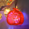 Handheld pumpkin lantern, street lamp, layout, LED colorful props, electronic candle, halloween