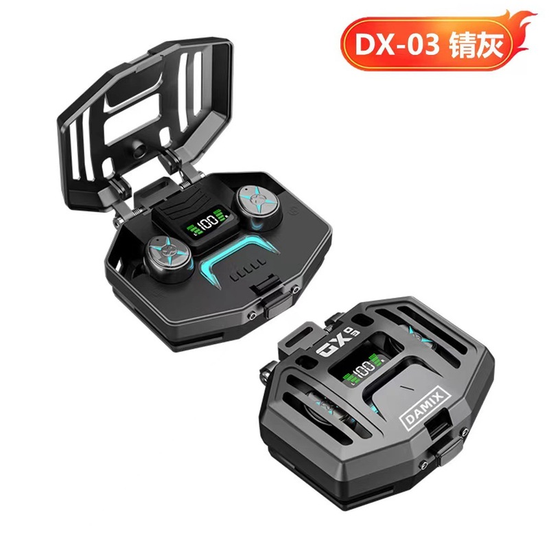 プライベートモデル機甲クロスボーダーDXシリーズbluetoothイヤホンDX-08大容量両耳TWS無線運動騒音低減|undefined