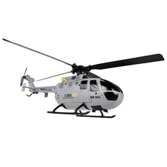 C186 helicopter BO105 four-way single propeller flybarless helicopter aviation model toy remote control aircraft