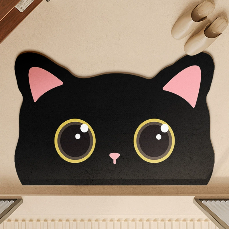 Cute quick dry non-slip carpet, water absorbent