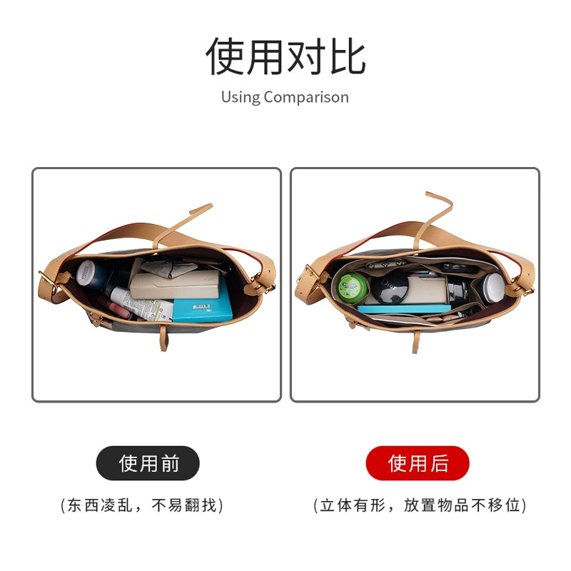 Подходящий вкладыш для сумки Lv carryall, внутренняя лайнер-сумка из Dupont-бумаги, маленькая/средняя водонепроницаемая сумка, средняя винтовая подкладка