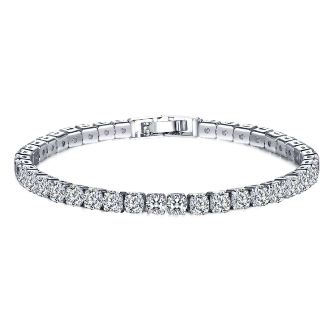 Venta caliente transfronteriza una fila dos filas tres filas de diamantes completos ZIRCON pareja pulsera de moda europea y americana regalo de la joyería de la venta caliente