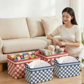 收纳篮/筐;脏衣篮;收纳箱