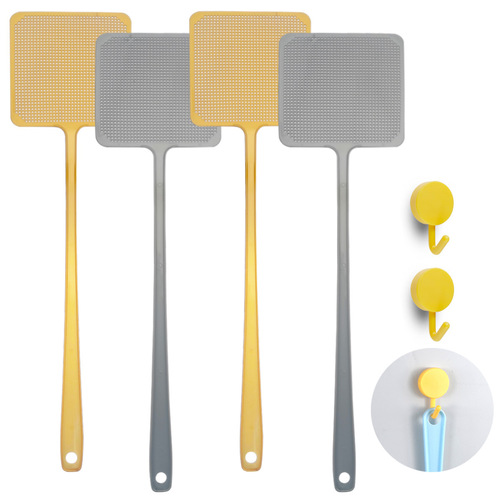 Plastic fly swatters wholesale, street stalls, household use, Amazon cross-border special supply, new materials that can’t be broken, fly killing and mosquito swatting