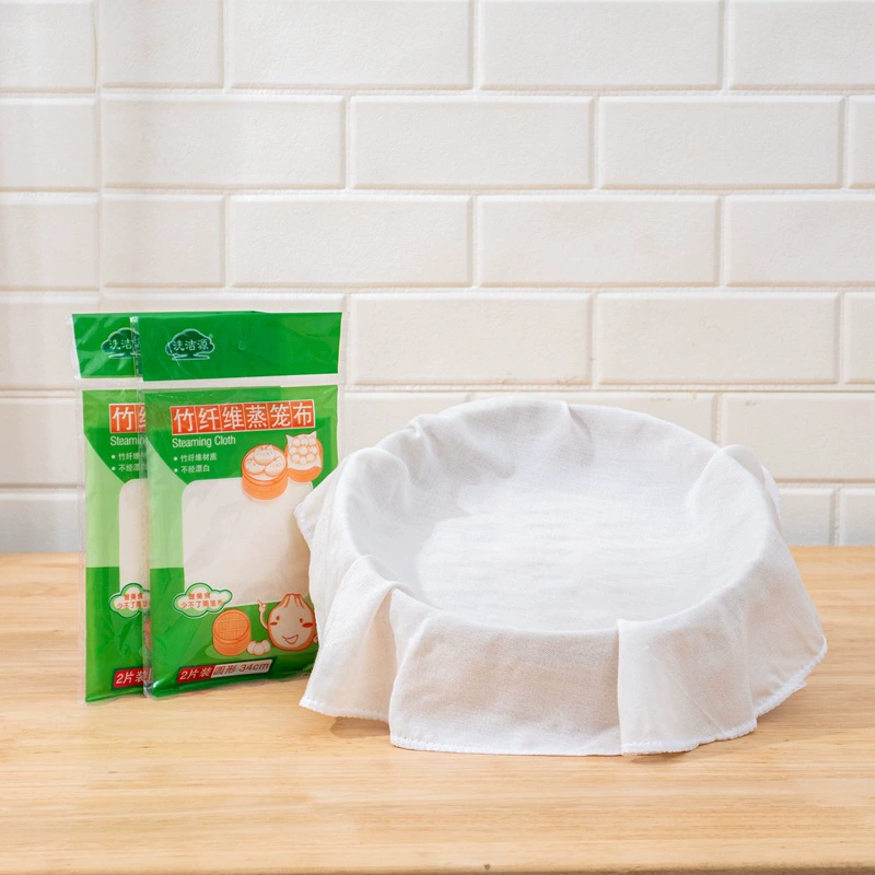 Круглая ткань для пароварки, антипригарная кухонная сетка для приготовления риса на пару, коврик для приготовления булочек и хлеба на пару, ткань для фильтрующего поддона.
