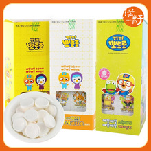 韩国啵乐乐pororo压片糖10粒保质2年休闲零食独立包装水果味糖果