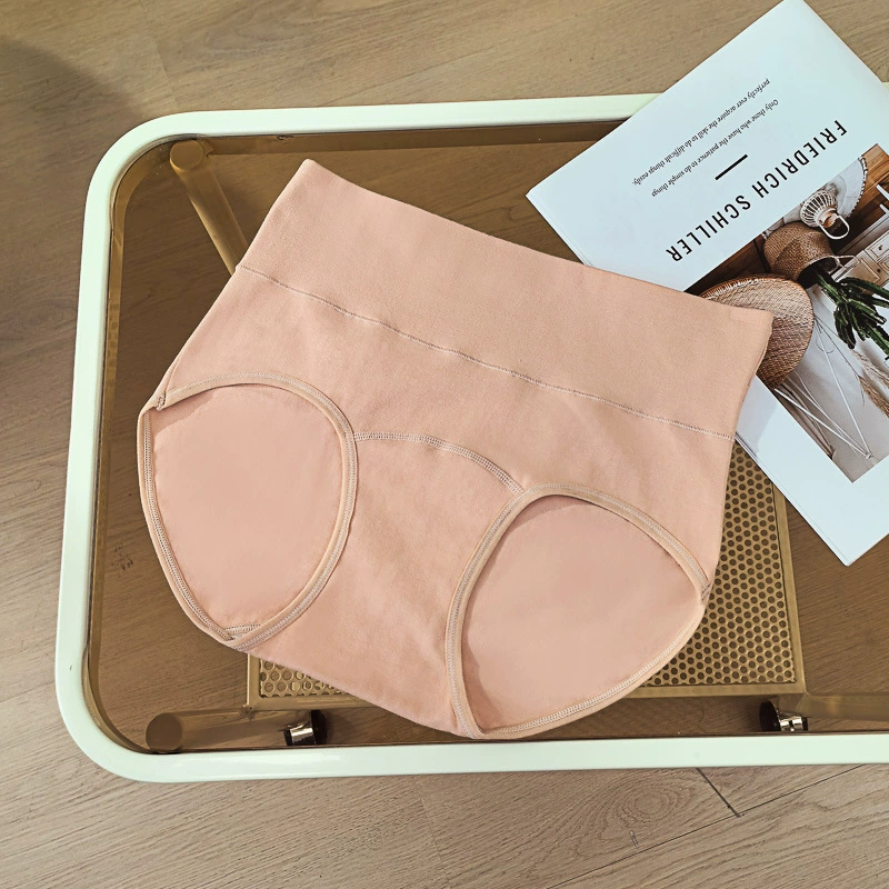 Cotton underwear, long trousers, antibacterial comfortable breathable pants, high waist