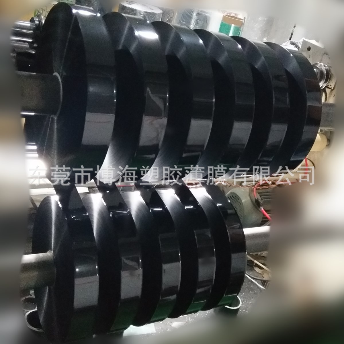 现货0.25mm黑色磨砂阻燃pc薄膜  可分卷切片