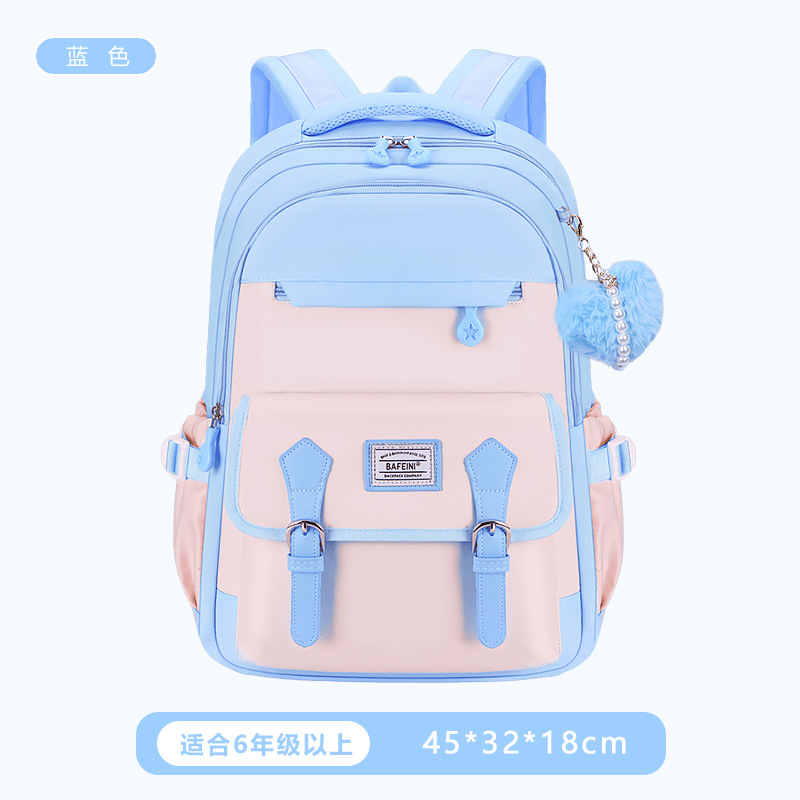 Nuevas mochilas de escuela secundaria, mochilas para niños de gran capacidad, mochilas impermeables, mochilas de viaje para mujeres, tendencia juvenil