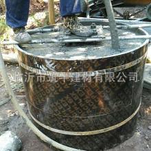 国网电力基础圆模具 木制圆形模板厂家批发定制 施工轻便