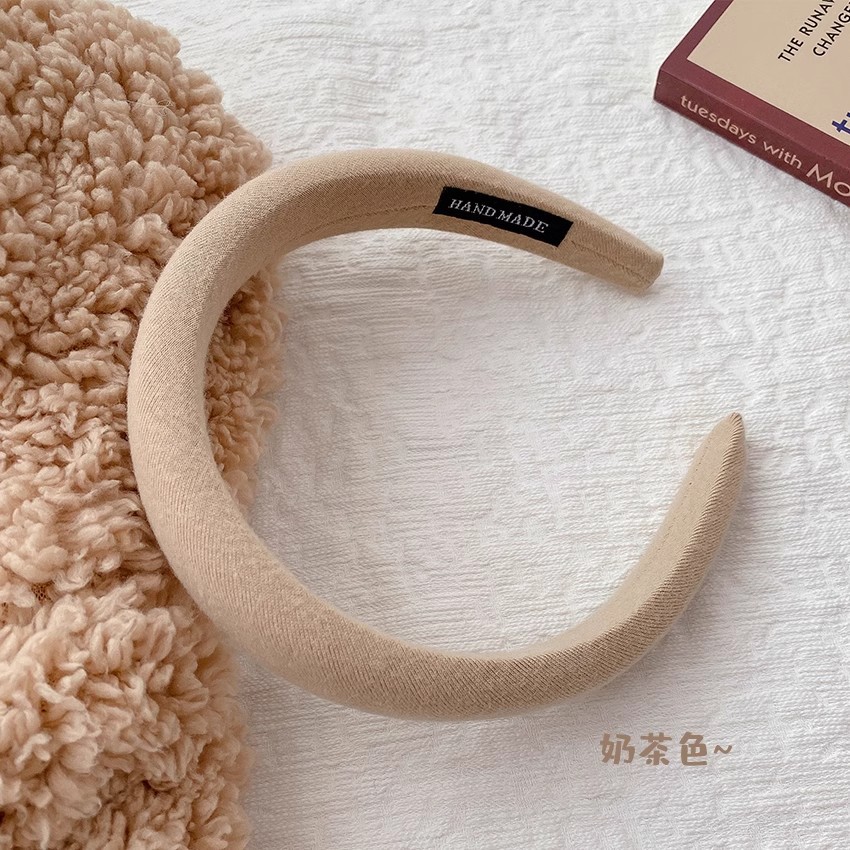 Alto cráneo esponja banda de cabello para mujeres 2024 nueva tarjeta de cabello de presión universal lavar la cara banda de cabello para el cabello para mostrar la cara pequeña